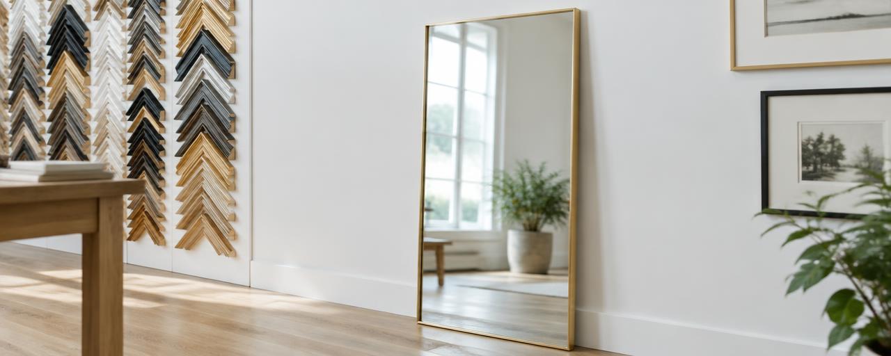 Framed mirrors