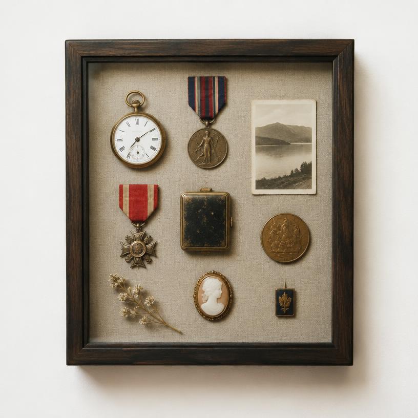 Framed shadow boxes